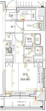 ガリシア高円寺の間取り画像