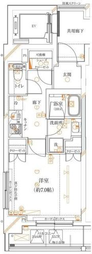 ガリシア高円寺の間取り画像