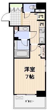 プロスペクト日本橋小網町の間取り画像