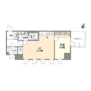 LaSante麹町の間取り画像