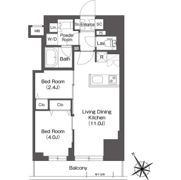 BluRock後楽園の間取り画像