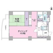 文京グリーンコートビュータワー本駒込の間取り画像