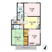 パークロイヤル Cの間取り画像