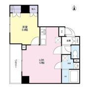 スカイタウン押上の間取り画像