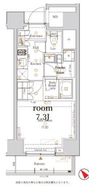 Log新川の間取り画像