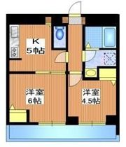 コンフォール中野の間取り画像