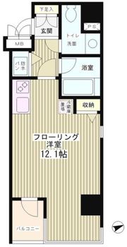 テラス麻布十番の間取り画像