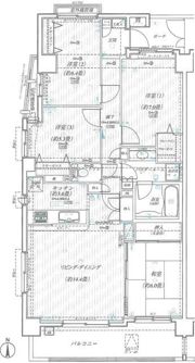 日神パレステージ石神井台の間取り画像