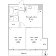 第2浜中マンションの間取り画像