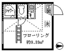 クレールメゾンの間取り画像