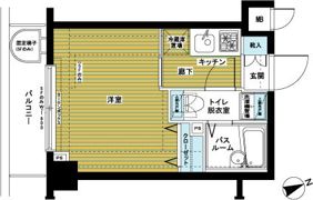 トーシンフェニックス新橋の間取り画像