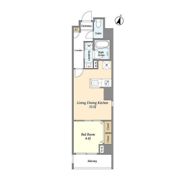 トラバース門前仲町の間取り画像