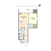 ヴィラクレール浅草の間取り画像