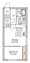 アーバンパーク方南町の間取り画像