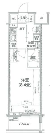 アイル芝浦東京ベイの間取り画像