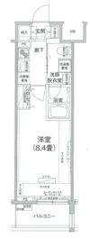 アイル芝浦東京ベイの間取り画像