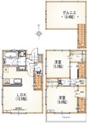 サワンあざみ野Ⅱの間取り画像