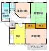 メゾンカトウCの間取り画像