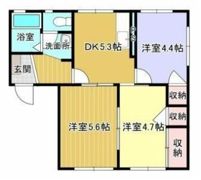 フローラルハイツE棟の間取り画像