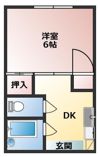 シオン花咲の間取り画像