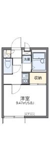 レオパレスライトフィールドの間取り画像