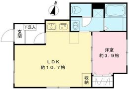 ポラリス中村橋の間取り画像