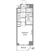 ルクレ上北沢ルネサンスコートの間取り画像