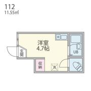 レジデンス高田馬場の間取り画像