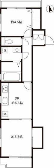 DRホームズ経堂五丁目の間取り画像