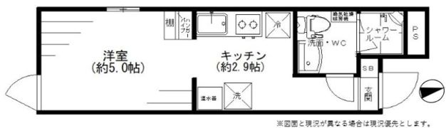フォトナ旗の台の間取り画像