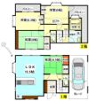 和泉町戸建貸家の間取り画像