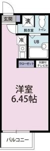 クロノス元宿Ⅰの間取り画像