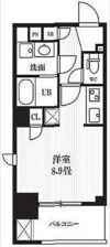 PEAKS神田の間取り画像