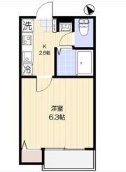 エクセラン松原の間取り画像