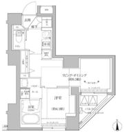 RELUXIA上野EASTの間取り画像
