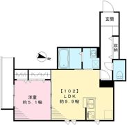 ジュネス明大前の間取り画像