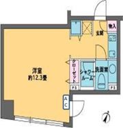 カスタリア水天宮Ⅱの間取り画像