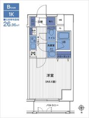 HF三田レジデンスⅡの間取り画像