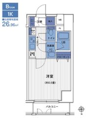 HF三田レジデンスⅡの間取り画像