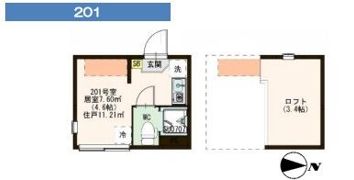 ワイズときわ台の間取り画像