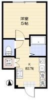 アオアクア浜田山の間取り画像