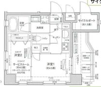 ティモーネ羽田エアポートの間取り画像