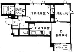 ヒルトップ野沢の間取り画像