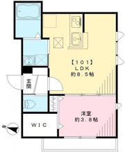 フィカーサ新高円寺の間取り画像