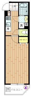 アリーチェ中野富士見町の間取り画像