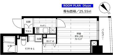 ステージファースト駒沢の間取り画像