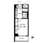 協和高輪マンションの間取り画像