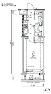SQUARE CITY NAKAMAGOMEの間取り画像