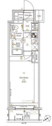 Log永代橋の間取り画像