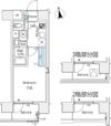 エンテヴィレ南麻布の間取り画像